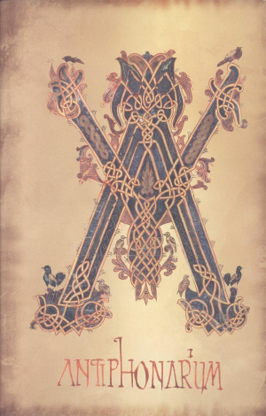 Cubierta de LIBER ANTIPHONARIUM DE TOTO ANNI CIRCULO A FESTIVITATE SANCTI ACISCLI USQUE AD FINEM. LIBRUM IKILANI