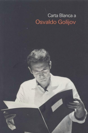Cubierta de CARTA BLANCA A OSVALDO GOLIJOV