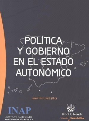 Cubierta de POLÍTICA Y GOBIERNO EN EL ESTADO AUTONÓMICO