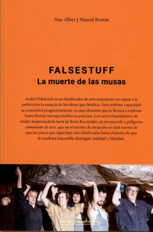 Cubierta de FALSESTUFF. LA MUERTE DE LAS MUSAS