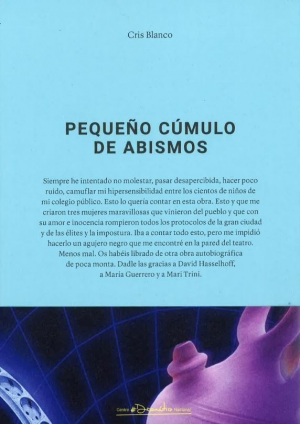 Cubierta de PEQUEÑO CUMULO DE ABISMOS