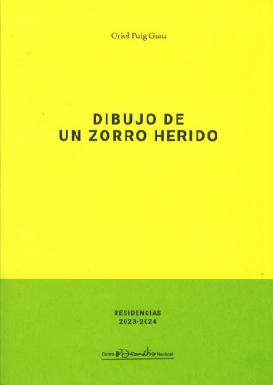 Cubierta de DIBUJO DE UN ZORRO HERIDO / DIBUIX D'UNA GUINEU FERIDA