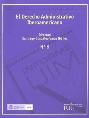 Cubierta de DERECHO ADMINISTRATIVO IBEROAMERICANO