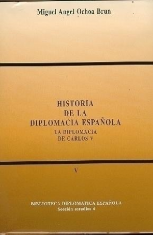 Cubierta de HISTORIA DE LA DIPLOMACIA ESPAÑOLA