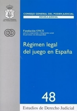 Cubierta de RÉGIMEN LEGAL DEL JUEGO EN ESPAÑA