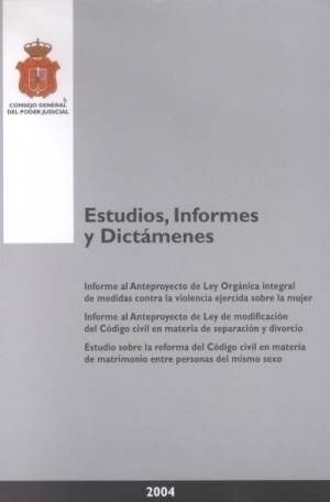 Cubierta de ESTUDIOS, INFORMES Y DICTÁMENES