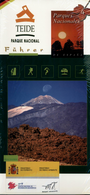 Cubierta de PARQUE NACIONAL DEL TEIDE (GUÍA +MAPA)