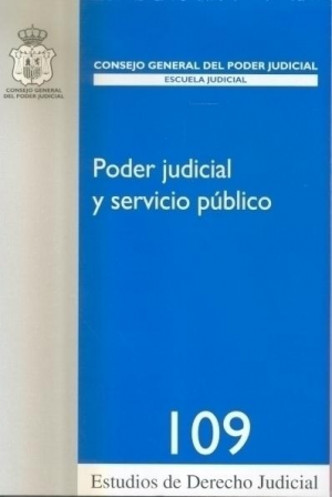 Cubierta de PODER JUDICIAL Y SERVICIO PÚBLICO