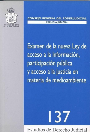 Cubierta de EXAMEN NUEVA LEY ACCESO INFORMACIÓN, PARTICIPACIÓN PÚBLICA, ACCESO JUSTICIA.