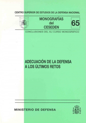 Cubierta de ADECUACIÓN DE LA DEFENSA A LOS ÚLTIMOS RETOS